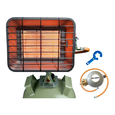 BLUECRAFT Projecteur infrarouge à clipser BC4200PZ avec allumage piezoelectric