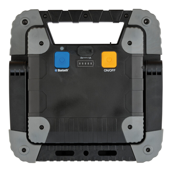 Bluetooth Akku LED Baustrahler TORAN 4000 MBA mit Lichtsteuerungs-APP, IP55, 3800lm, 40W