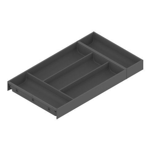 Blum Besteckeinsatz AMBIA-LINE für LEGRABOX Schubkasten Kunststoff / Stahl 5 Besteckfächer Nennlänge 550 mm Breite 300 mm
