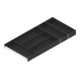 Blum AMBIA-LINE Besteckeinsatz für LEGRABOX Schubkasten, Kunststoff / Stahl, 6 Besteckfächer, NL=650 mm, Breite=300 mm, terraschwarz matt-1