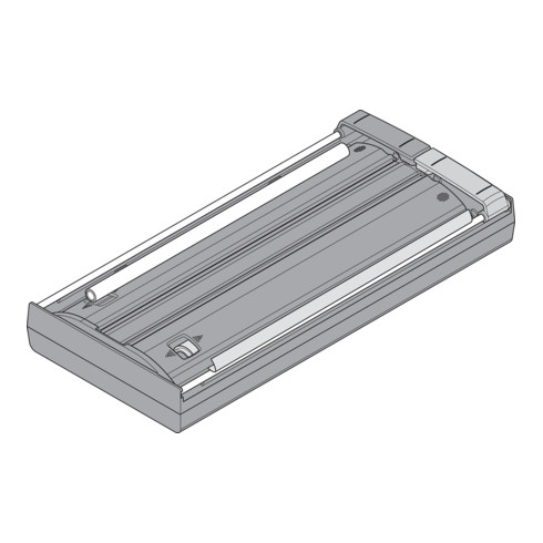 Blum AMBIA-LINE Folienschneider (mit Folie), oriongrau matt