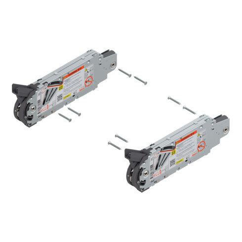 Blum AVENTOS HF Hochfaltklappe, Kraftspeicher, LF=2600-5500 (bei 2 Stück), für SERVO-DRIVE geeignet, verzinkt