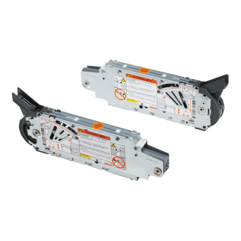 Blum AVENTOS HF Hochfaltklappe, Kraftspeicher, LF=9000-17250 (bei 2 Stück), für SERVO-DRIVE geeignet, verzinkt
