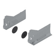 Blum AVENTOS HL Hochliftklappe, Abdeckkappenset, links/rechts, hellgrau/tiefgrau-1