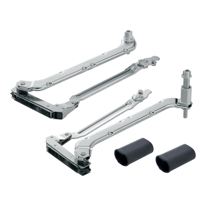 Blum AVENTOS HL Hochliftklappe, Hebelpaket Set, KH=300-349 mm, vernickelt