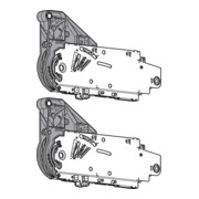 Blum AVENTOS HL Hochliftklappe, Kraftspeicher, für SERVO-DRIVE geeignet, verzinkt-3