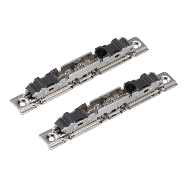 Blum AVENTOS HS/HL/HK und HK top Klappensysteme, Frontbefestigung für Holzfronten Set, zum Schrauben, vernickelt