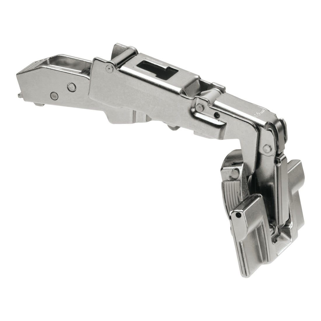 Blum Charnière CLIP top grand angle 170°, arrêt d’angle, pot : INSERTA, nickelé