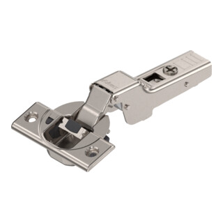 Blum Charnière standard CLIP top BLUMOTION 110° Butée centrale Pot Vis Nickelé Emballage commercial