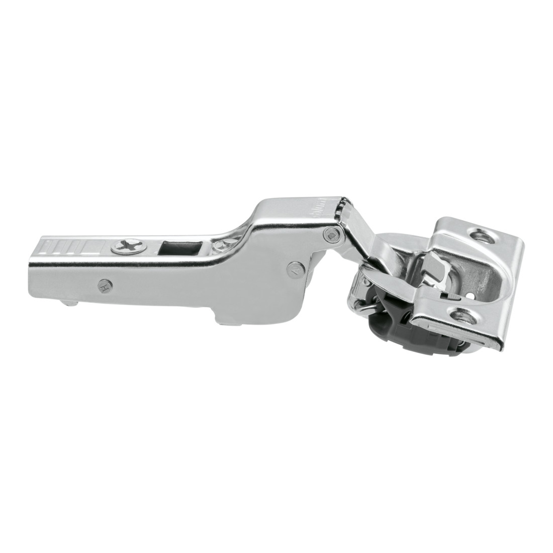 Blum Charnière standard CLIP top BLUMOTION 110° pivot central, vis, nickelée, emballage commercial