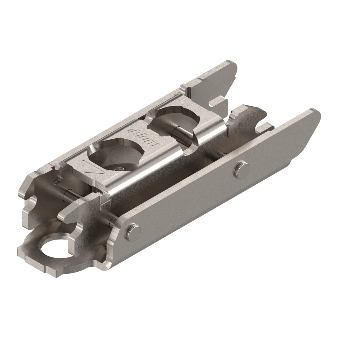 Blum Montageplatte CLIP gerade (20/32 mm) Stahl Schrauben HV Exzenter