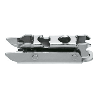 Blum Montageplatte CLIP gerade (20/32 mm) Stahl Schrauben HV Exzenter