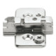 Blum CLIP Plaque de montage, croix, 3 mm, acier, vis, HV : excentrique, nickelé