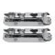 Blum CLIP Plaque de montage, droite, acier, vis, HV : excentrique, nickelée-1
