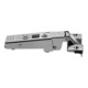 Blum CLIP top Alurahmenscharnier 95°, Eckanschlag, Topf: Schrauben, (Scharnier geschlossen), onyxschwarz-4
