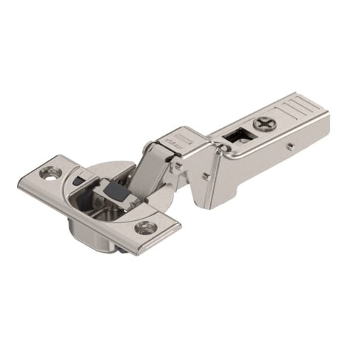 Blum CLIP top BLUMOTION Charnière de porte profilée 95°, charnière centrale, tasseau : vis, nickelé