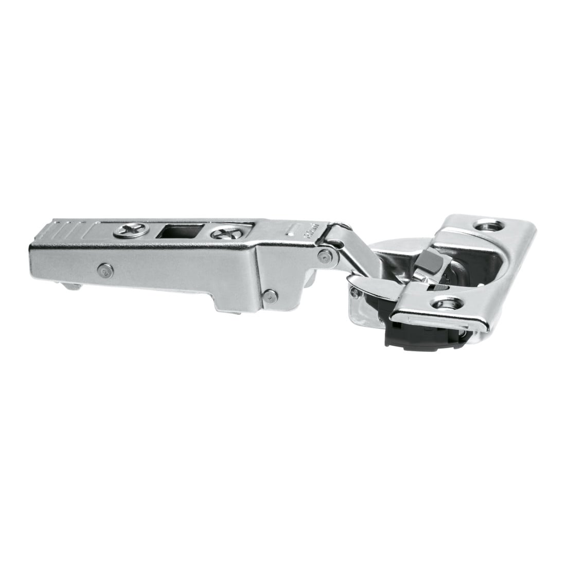 Blum CLIP top BLUMOTION Profiltürscharnier 95°, Eckanschlag, Topf: Schrauben, vernickelt