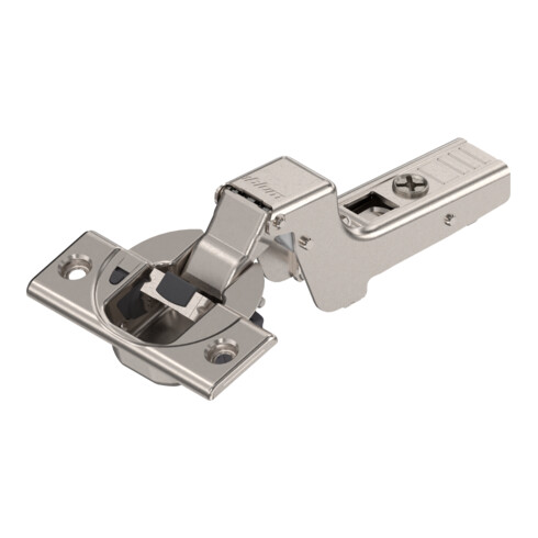 Blum Standardscharnier CLIP top BLUMOTION 110° Innenanschlag Topf Schrauben Vernickelt Handelsverpackung