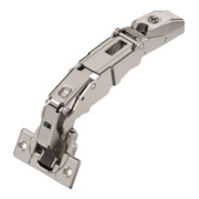 Blum CLIP top BLUMOTION Weitwinkelscharnier für 0-Einsprung 155°, Eckanschlag, Topf: Schrauben, vernickelt