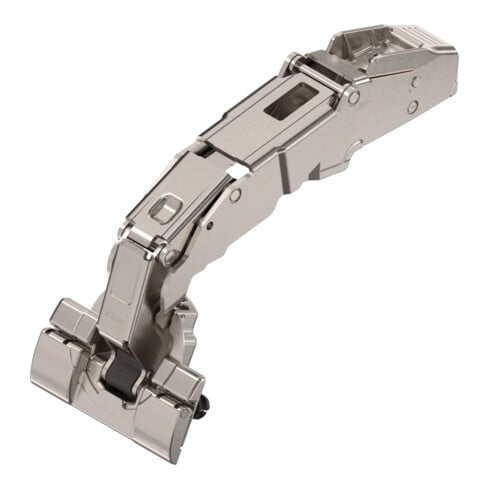Blum CLIP top Charnière grand angle 155°, fixation centrale, sans ressort, pot INSERTA, nickelée