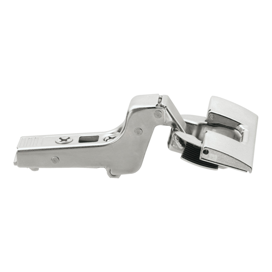 Blum CLIP top Charnière standard 110°, butée intérieure, sans ressort, cuvette : INSERTA, nickelé
