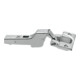 Blum CLIP top Charnière standard 110°, fixation centrale, sans ressort, cuvette : vis, nickelée