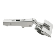 Blum CLIP top Standardscharnier 120°, Eckanschlag, ohne Feder, Topf: INSERTA, vernickelt-3