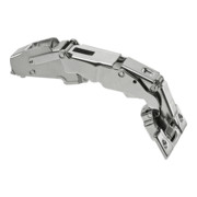Blum CLIP top Weitwinkelscharnier 155°, Mittelanschlag, ohne Feder, Topf: Schrauben, vernickelt-3