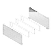 Blum Flaschenset AMBIA-LINE Länge 199,6 mm oriongrau matt-3
