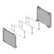 Blum Flaschenset AMBIA-LINE Länge 99,6 mm oriongrau matt-1
