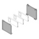 Blum Flaschenset AMBIA-LINE Länge 99,6 mm seidenweiss matt-1