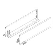 Blum LEGRABOX Cadre, hauteur K 128,5 mm, NL 450 mm, gauche/droite, pour LEGRABOX pure, gris orion mat-1