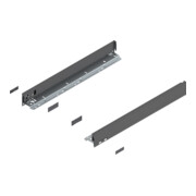 Blum LEGRABOX chambranle, hauteur N 66,5 mm, NL 550 mm, gauche/droite, pour LEGRABOX pure, gris orion mat