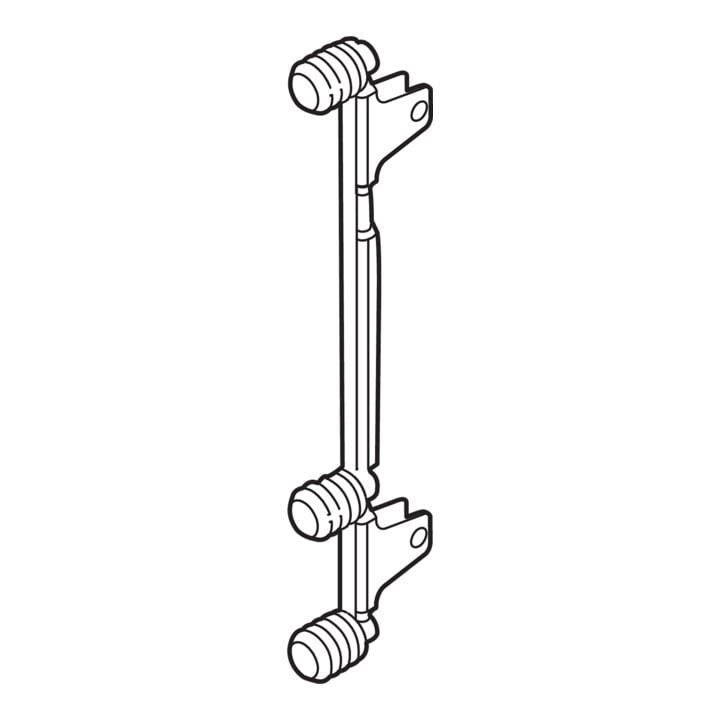 Blum LEGRABOX fixation frontale, hauteur C, EXPANDO, symétrique, galvanisé