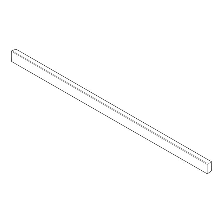 Blum LEGRABOX Querreling, bis KB=1200 mm, Länge=1080 mm, zum Ablängen, oriongrau matt