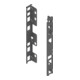 Blum LEGRABOX support arrière en bois, hauteur C 193 mm, gauche/droite, gris orion mat-1