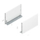 Blum LEGRABOX Zarge, Höhe F 241 mm, NL 400 mm, links/rechts, für LEGRABOX pure, seidenweiss matt-1