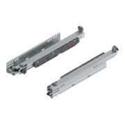 Blum MOVENTO mit BLUMOTION S, Vollauszug für Holzschubkasten, 40 kg, NL 400 mm, für Kupplung, links/rechts, verzinkt-1