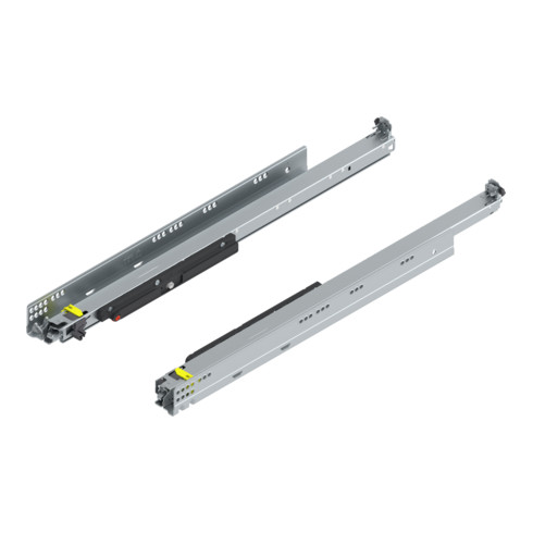 Blum MOVENTO mit TIP-ON, Vollauszug für Holzschubkasten, 60 kg, NL 650 mm, für Kupplung, links/rechts, verzinkt