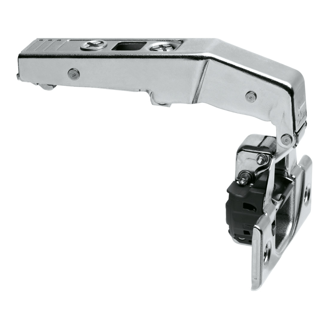 Blum Stollenscharnier CLIP top BLUMOTION 95° innenliegend Topf Schrauben Vernickelt