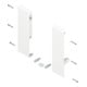 Blum Support frontal TANDEMBOX Hauteur D pour tiroir intérieur avec 1 seule rampe gauche/droite pour TANDEMBOX antaro blanc soie-3