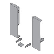 Blum Support frontal TANDEMBOX Hauteur D pour tiroir intérieur avec 1 seule rampe gauche/droite pour TANDEMBOX antaro blanc soie-4