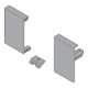 Blum Support frontal TANDEMBOX hauteur M pour tiroir à l'anglaise gauche/droite pour TANDEMBOX antaro blanc soie-1