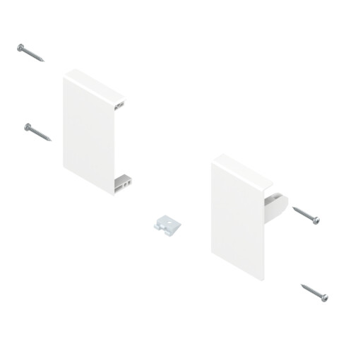 Blum Support frontal TANDEMBOX hauteur M pour tiroir à l'anglaise gauche/droite pour TANDEMBOX antaro blanc soie