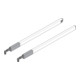 Blum TANDEMBOX Câble longitudinal (haut), pour tiroir frontal, NL 450 mm, gauche/droite, pour TANDEMBOX intivo/antaro, pour TANDEMBOX antaro, R9006 aluminium blanc