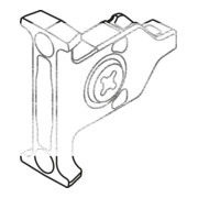 Blum TANDEMBOX Frontbefestigung, Schrauben, symmetrisch, blank-3