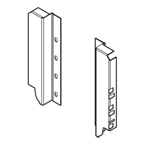 Blum Support mural en bois TANDEMBOX Hauteur C (192 mm)