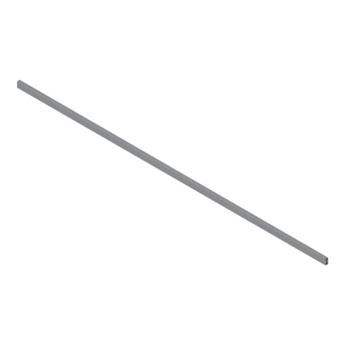 Blum TANDEMBOX Traverse transversale, pour sortie intérieure, jusqu’à KB=1200 mm, longueur=1046,3 mm, à couper, pour TANDEMBOX intivo/antaro, R9006 aluminium blanc