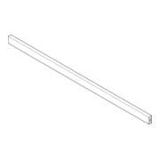 Blum TANDEMBOX Traverse transversale, pour sortie intérieure, jusqu’à KB=1200 mm, longueur=1046,3 mm, à couper, pour TANDEMBOX intivo/antaro, R9006 aluminium blanc-3