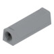Blum TIP-ON plaque d’adaptation pour portes, version courte, vis, R7036 gris plaqué-1